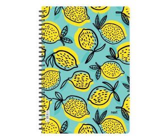 Next trends lemons τετράδιο σπιράλ 2 θέματα 70 φύλλα 21x29εκ. Next trends lemons τετράδιο σπιράλ 2 θέματα 70 φύλλα 21x29εκ.