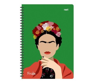 Next trends Frida τετράδιο σπιράλ 3 θέματα 105 φύλλα 21x29εκ. Next trends Frida τετράδιο σπιράλ 3 θέματα 105 φύλλα 21x29εκ.