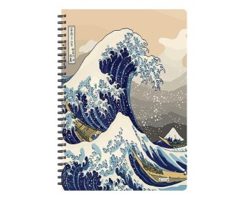 Next trends wave τετράδιο σπιράλ 3 θέματα 105 φύλλα 21x29εκ.