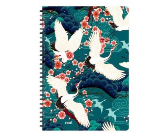 Next trends crane τετράδιο σπιράλ 3 θέματα 105 φύλλα 21x29εκ. Next trends crane τετράδιο σπιράλ 3 θέματα 105 φύλλα 21x29εκ.