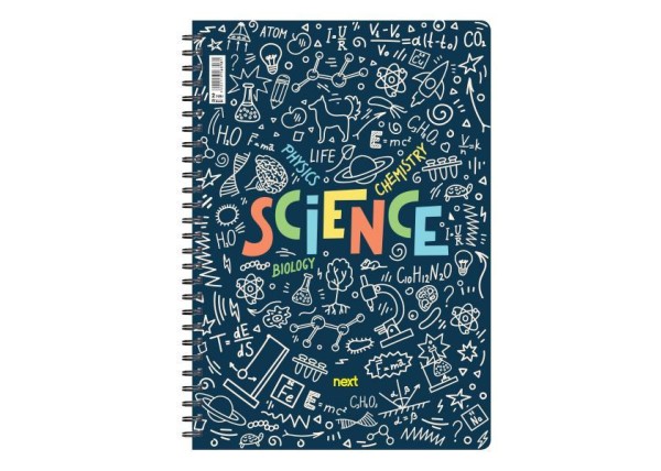 Next trends Science τετράδιο σπιράλ 3 θέματα 105 φύλλα 21x29εκ. Next trends Science τετράδιο σπιράλ 3 θέματα 105 φύλλα 21x29εκ.