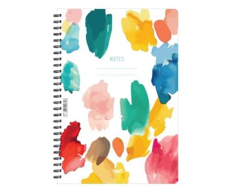 Next trends watercolour τετράδιο σπιράλ 3 θέματα 105 φύλλα 21x29εκ.