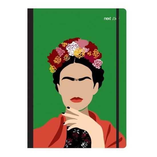 Next trends Frida τετράδιο flexi λάστιχο 17x25εκ. 2θεμ. 80φ. Next trends Frida τετράδιο flexi λάστιχο 17x25εκ. 2θεμ. 80φ.