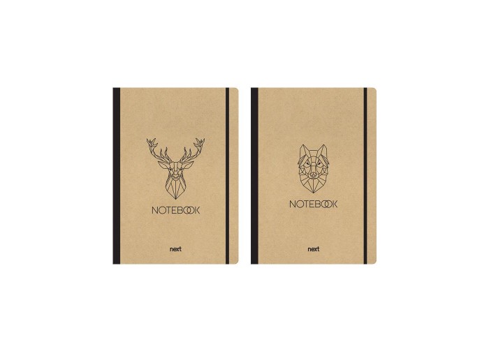 Next Eco Animals τετράδιο flexi λάστιχο 17x25εκ. 2θεμ. 80φ. Next Eco Animals τετράδιο flexi λάστιχο 17x25εκ. 2θεμ. 80φ.