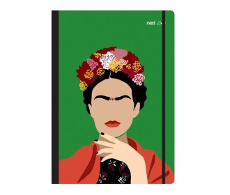Next trends Frida τετράδιο flexi λάστιχο 21x29εκ. 2θεμ. 80φ.