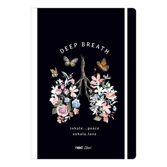 Next trends deep breath τετράδιο flexi λάστιχο 21x29εκ. 2θεμ. 80φ. Next trends deep breath τετράδιο flexi λάστιχο 21x29εκ. 2θεμ. 80φ.