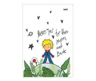 Next trends little prince τετράδιο καρφίτσα 17x25εκ. 40φ.
