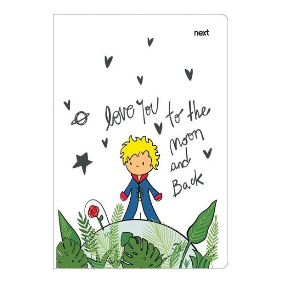 Next trends little prince τετράδιο καρφίτσα 17x25εκ. 40φ. Next trends little prince τετράδιο καρφίτσα 17x25εκ. 40φ.