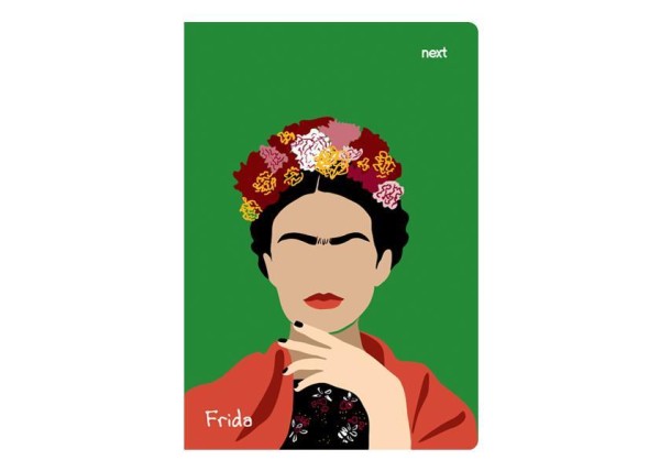 Next trends Frida τετράδιο καρφίτσα 17x25εκ. 40φ.