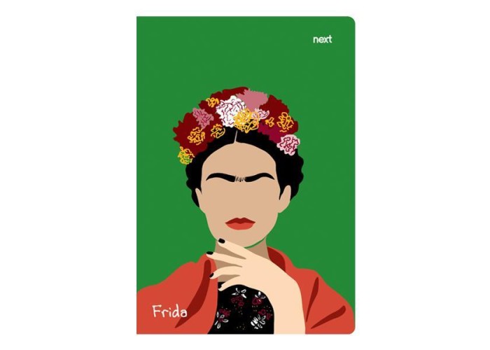 Next trends Frida τετράδιο καρφίτσα 17x25εκ. 40φ. Next trends Frida τετράδιο καρφίτσα 17x25εκ. 40φ.