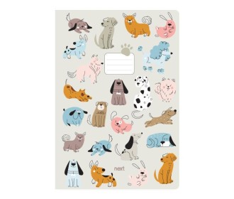 Next trends dogs τετράδιο καρφίτσα 17x25εκ. 40φ.