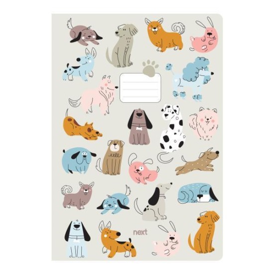 Next trends dogs τετράδιο καρφίτσα 17x25εκ. 40φ. Next trends dogs τετράδιο καρφίτσα 17x25εκ. 40φ.
