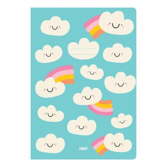 Next trends clouds τετράδιο καρφίτσα 17x25εκ. 40φ. Next trends clouds τετράδιο καρφίτσα 17x25εκ. 40φ.
