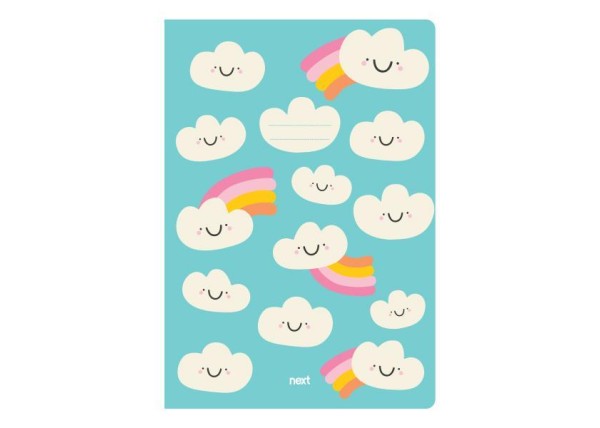 Next trends clouds τετράδιο καρφίτσα 17x25εκ. 40φ. Next trends clouds τετράδιο καρφίτσα 17x25εκ. 40φ.