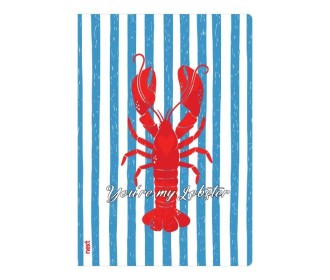 Next trends Lobster τετράδιο καρφίτσα 17x25εκ. 40φ.