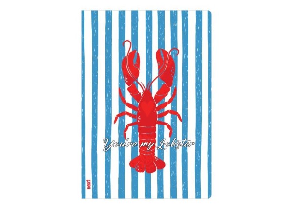 Next trends Lobster τετράδιο καρφίτσα 17x25εκ. 40φ.