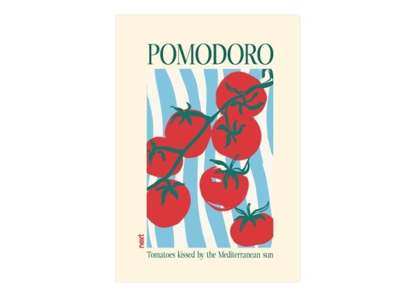 Next trends Pomodoro τετράδιο καρφίτσα 17x25εκ. 40φ.
