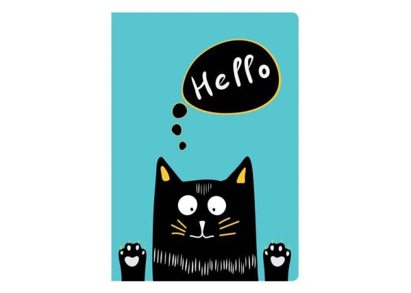 Next funny cat τετράδιο καρφίτσα 17x25εκ. 40φ. Next funny cat τετράδιο καρφίτσα 17x25εκ. 40φ.