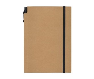 Next Promo μπλοκ ριγέ Α5 80 φύλλων με μαύρο λάστιχο και στυλό Next Promo μπλοκ ριγέ Α5 80 φύλλων με μαύρο λάστιχο και στυλό