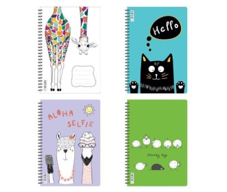 Next Funny τετράδιo σπιράλ 17x25εκ. 3θεμ., 105φ. Next Funny τετράδιo σπιράλ 17x25εκ. 3θεμ., 105φ.