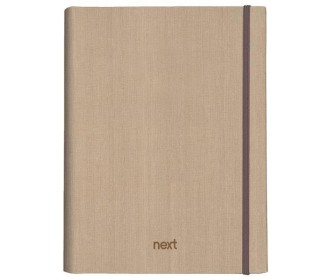 Next Fabric τετράδιo με κρυφό σπιράλ σκούρο γκρι με λάστιχο 21x29εκ. 5θεμ., 175φ. Next Fabric τετράδιo με κρυφό σπιράλ σκούρο γκρι με λάστιχο 21x29εκ. 5θεμ., 175φ.