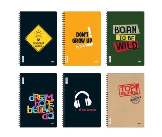 Next Genius τετράδιo σπιράλ 21x29εκ. 1θεμ., 35φ. Next Genius τετράδιo σπιράλ 21x29εκ. 1θεμ., 35φ.