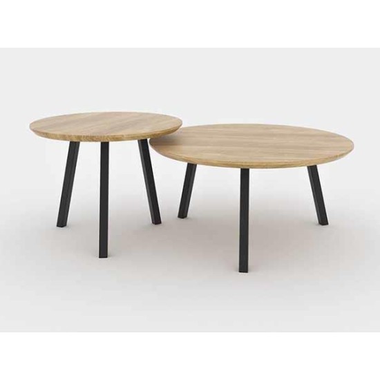 Τραπέζι σαλονιού Nextdeco στρόγγυλο MDF 25mm. Ø60xY43εκ. Τραπέζι σαλονιού Nextdeco στρόγγυλο MDF 25mm. Ø60xY43εκ.