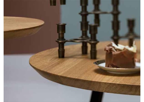 Τραπέζι σαλονιού Nextdeco στρόγγυλο MDF 25mm. Ø60xY43εκ. Τραπέζι σαλονιού Nextdeco στρόγγυλο MDF 25mm. Ø60xY43εκ.