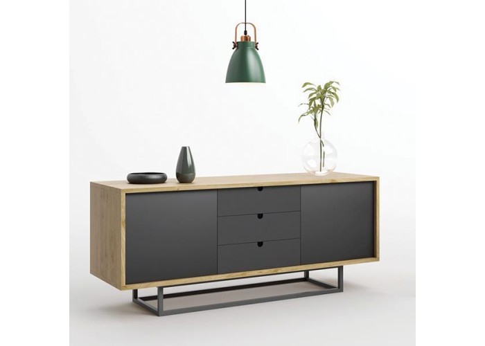 Έπιπλο τηλεόρασης Nextdeco με 2 ντουλάπια 143x45xY60εκ. Έπιπλο τηλεόρασης Nextdeco με 2 ντουλάπια 143x45xY60εκ.