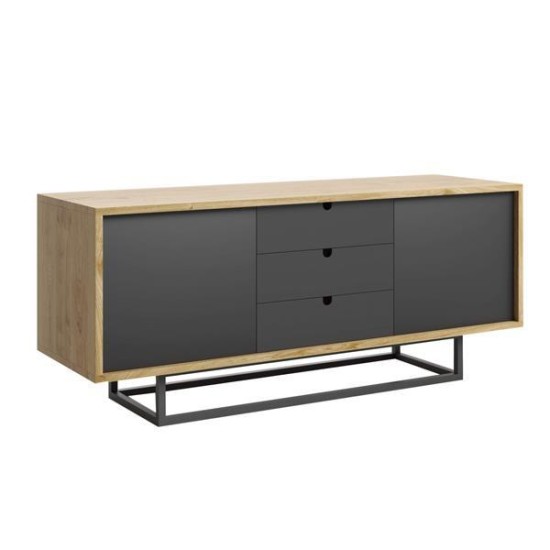 Έπιπλο τηλεόρασης Nextdeco με 2 ντουλάπια 143x45xY60εκ. Έπιπλο τηλεόρασης Nextdeco με 2 ντουλάπια 143x45xY60εκ.