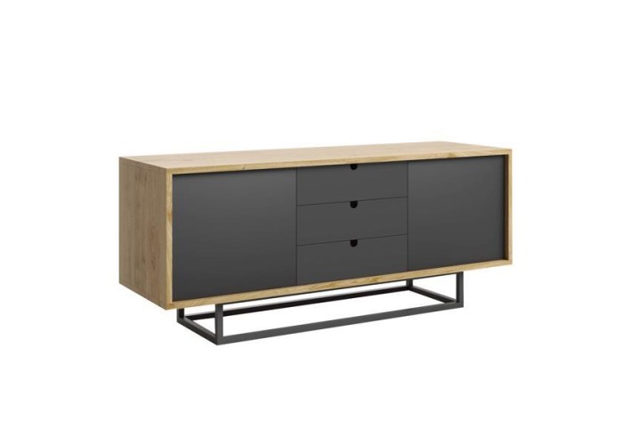 Έπιπλο τηλεόρασης Nextdeco με 2 ντουλάπια 143x45xY60εκ. Έπιπλο τηλεόρασης Nextdeco με 2 ντουλάπια 143x45xY60εκ.