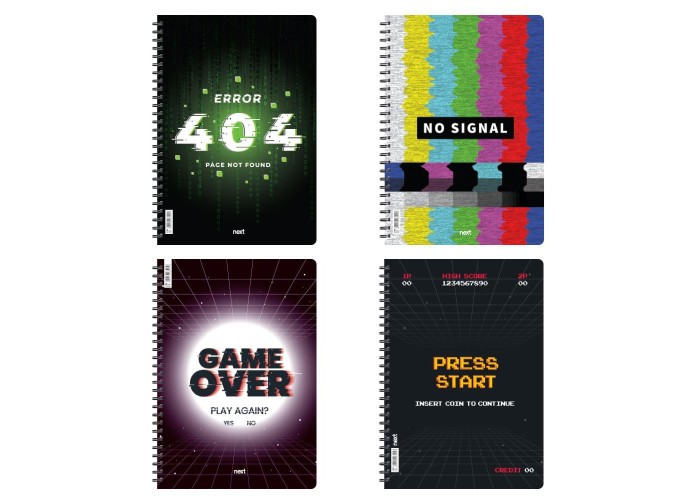 Next Screens τετράδιο σπιράλ 17x25εκ. 3θεμ.