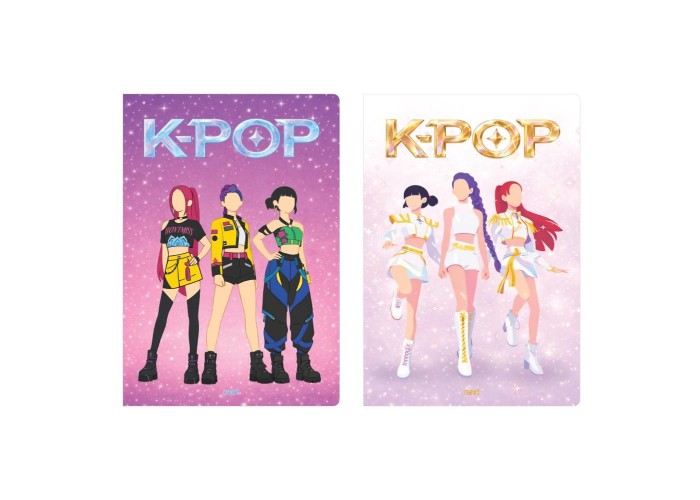 Next K-POP τετράδιο καρφίτσα 17x25εκ. 40φ.