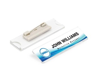 Καρτελάκι ονόματος ακρυλικό 7x3εκ. οριζόντιο με παραμάνα 50τμχ. Καρτελάκι ονόματος ακρυλικό 7x3εκ. οριζόντιο με παραμάνα 50τμχ.