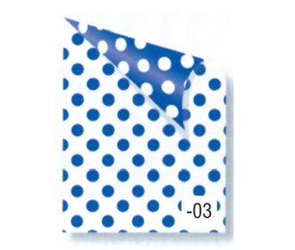 Rainbow χαρτόνι πουά λευκό-μπλε 2 όψεων 50x70εκ. Rainbow χαρτόνι πουά λευκό-μπλε 2 όψεων 50x70εκ.