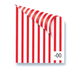 Rainbow χαρτόνι ριγέ λευκό-κόκκινο 2 όψεων 50x70εκ. Rainbow χαρτόνι ριγέ λευκό-κόκκινο 2 όψεων 50x70εκ.