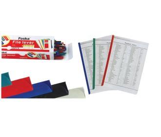 Βέργες βιβλιοδεσίας μαύρο για Α4 πάχος 4mm εώς 25 φύλλα Βέργες βιβλιοδεσίας μαύρο για Α4 πάχος 4mm εώς 25 φύλλα