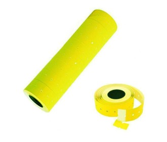 Ετικέτες κίτρινες νέον 22x12mm Ετικέτες κίτρινες νέον 22x12mm