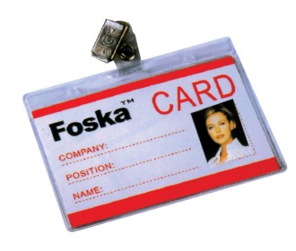 Καρτελάκια ονόματος οριζόντια με κλιπ 10,7x8,3εκ. 100τμχ. Καρτελάκια ονόματος οριζόντια με κλιπ 10,7x8,3εκ. 100τμχ.