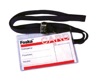 Καρτελάκια οριζόντια με μαύρο κορδόνι 11x8εκ. 50τμχ.