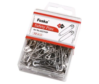 Παραμάνες ασημί 38χιλ. 50τεμ.