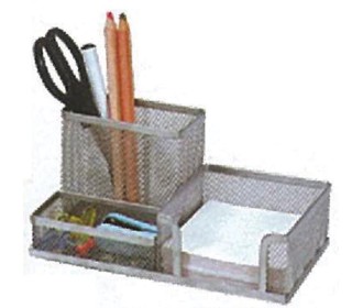 Σετ μολυβοθήκη γραφείου μεταλλική Σετ μολυβοθήκη γραφείου μεταλλική