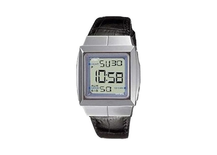 Casio ρολόι ψηφιακό  με δερμάτινο λουράκι