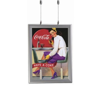 Μεταλλικό πλαίσιο 32χιλ. Α1 για βιτρίνα