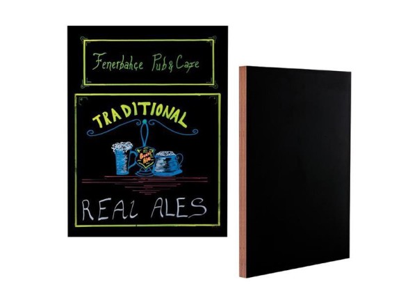 Πίνακας τοίχου μαύρος χωρίς κορνίζα 60x80εκ. Πίνακας τοίχου μαύρος χωρίς κορνίζα 60x80εκ.