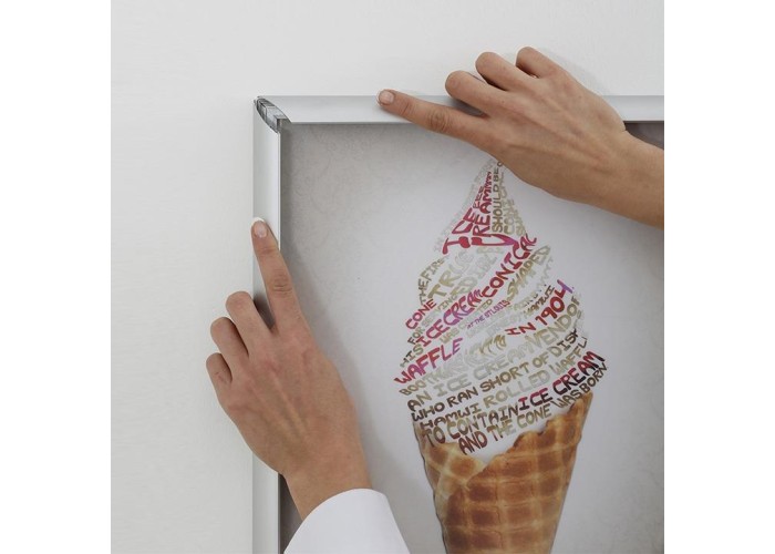 Πίνακας led μιας όψης ασημί Α3 Υ45.2x32,9εκ. Πίνακας led μιας όψης ασημί Α3 Υ45.2x32,9εκ.