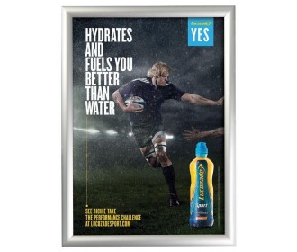 Μεταλλική κορνίζα 25χιλ. για έντυπα 50x70εκ. Μεταλλική κορνίζα 25χιλ. για έντυπα 50x70εκ.