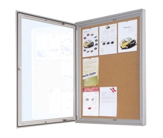 Πίνακας ανακoινώσεων φελλού με κλειδαριά 4xA4 Πίνακας ανακoινώσεων φελλού με κλειδαριά 4xA4