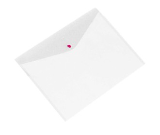 Φάκελος κουμπί PP διάφανος Α4 Υ32x24εκ.