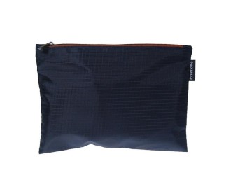 Comix τσαντάκι με φερμουάρ Α4 σκ.μπλε Υ34x24,5εκ.